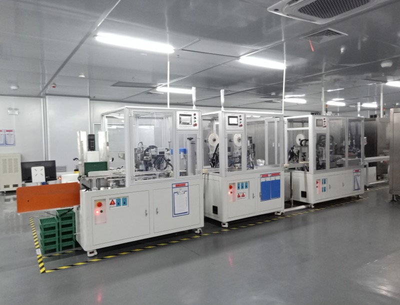 全自动点底滚槽一体机侧面