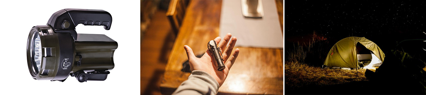21700电芯在强光手电筒中有广泛的应用